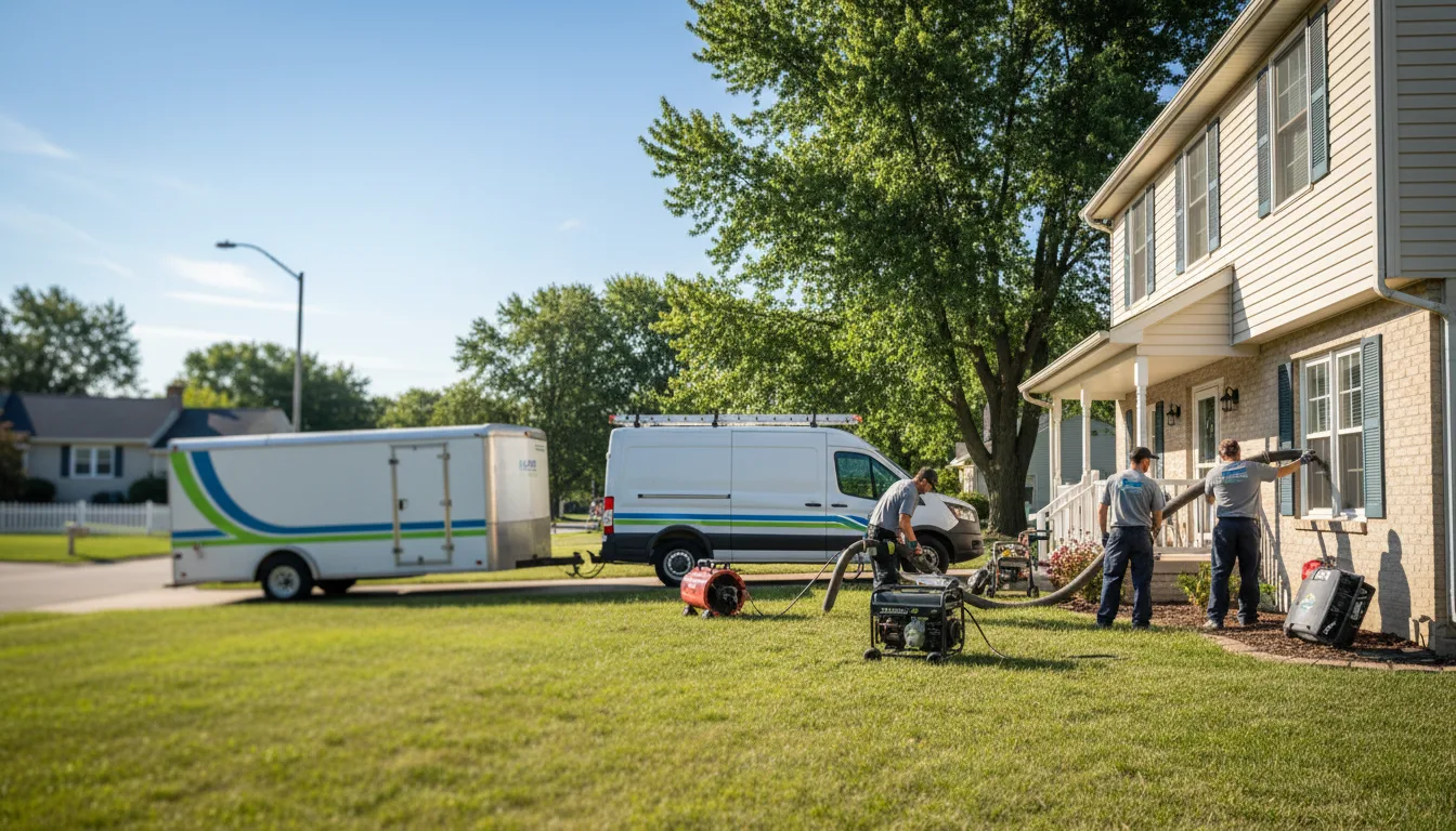 Flooded Basement Restoration And Cleanup With Repair in Mazon, IL near me